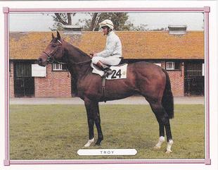 2000 GDS Cards Great Racehorses of Our Time #5 Troy Front